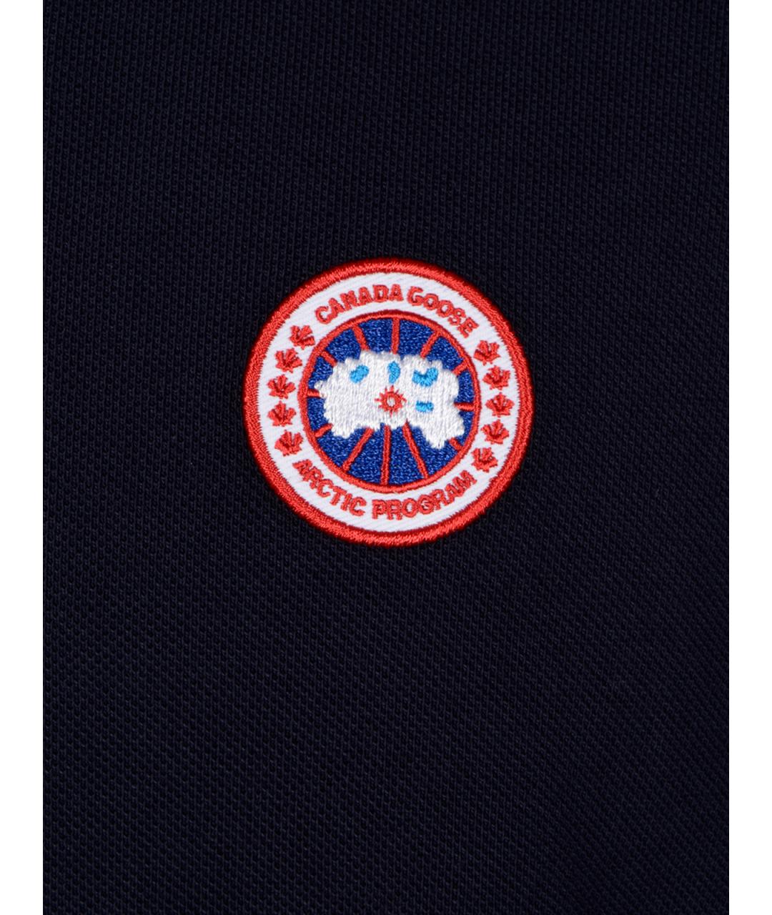 CANADA GOOSE Хлопковое поло с коротким рукавом, фото 3