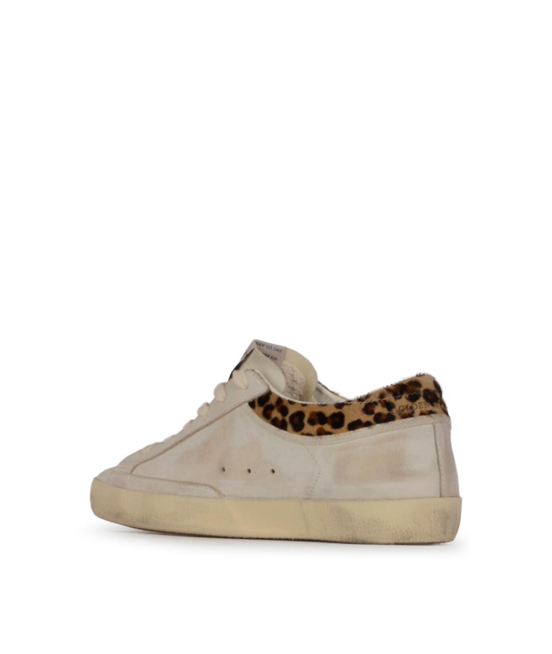 GOLDEN GOOSE DELUXE BRAND Белые кожаные кеды, фото 3