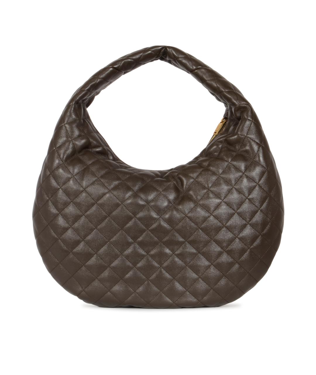 SAINT LAURENT Зеленая кожаная сумка через плечо, фото 3