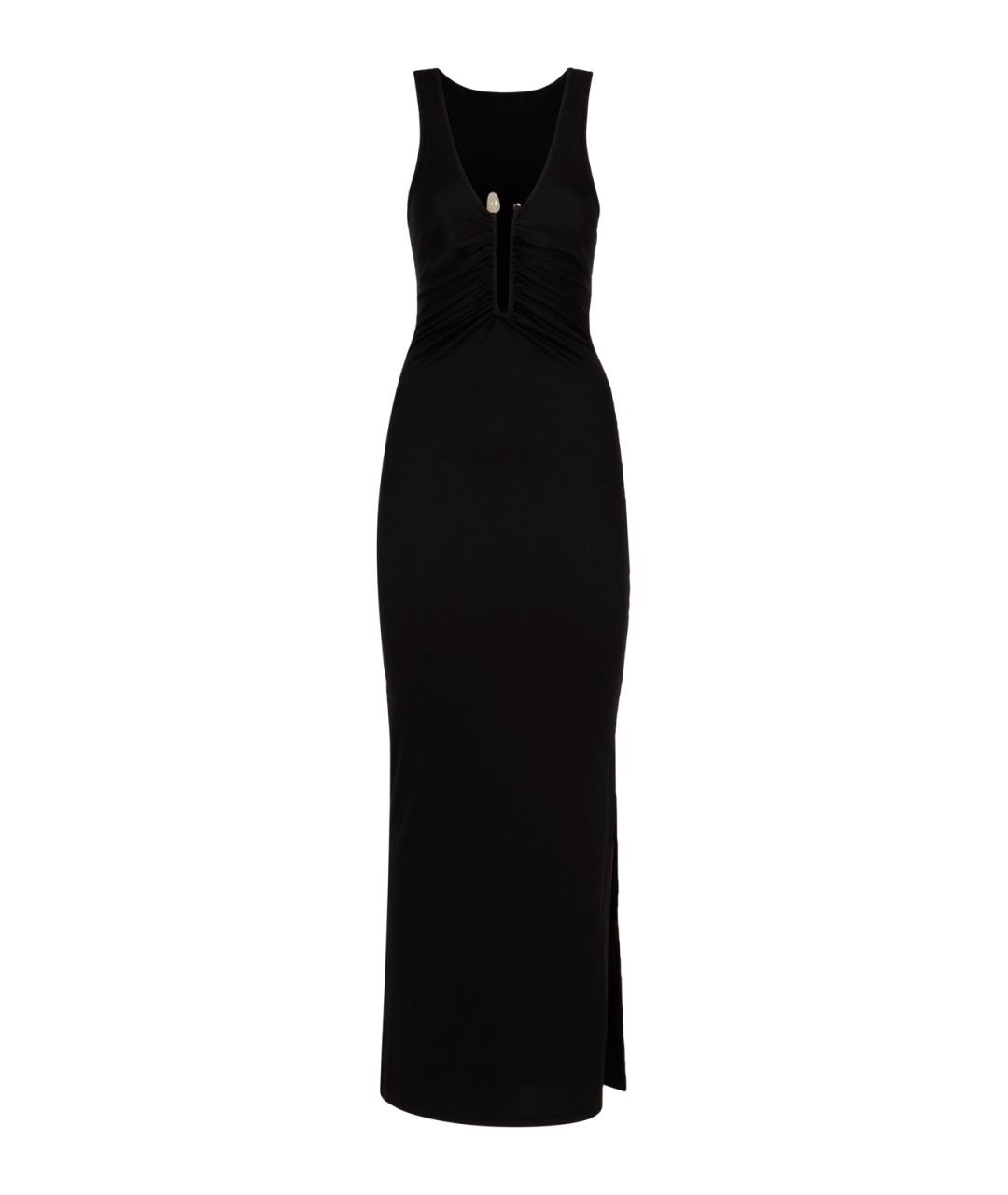 CHRISTOPHER ESBER Черное полиэстеровое коктейльное платье, фото 1