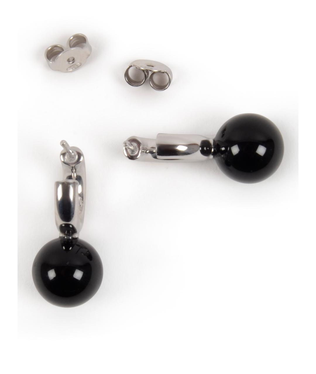 LEMAIRE Черные серьги, фото 2