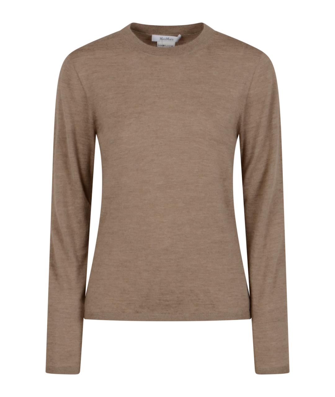 MAX MARA Бежевый джемпер / свитер, фото 1