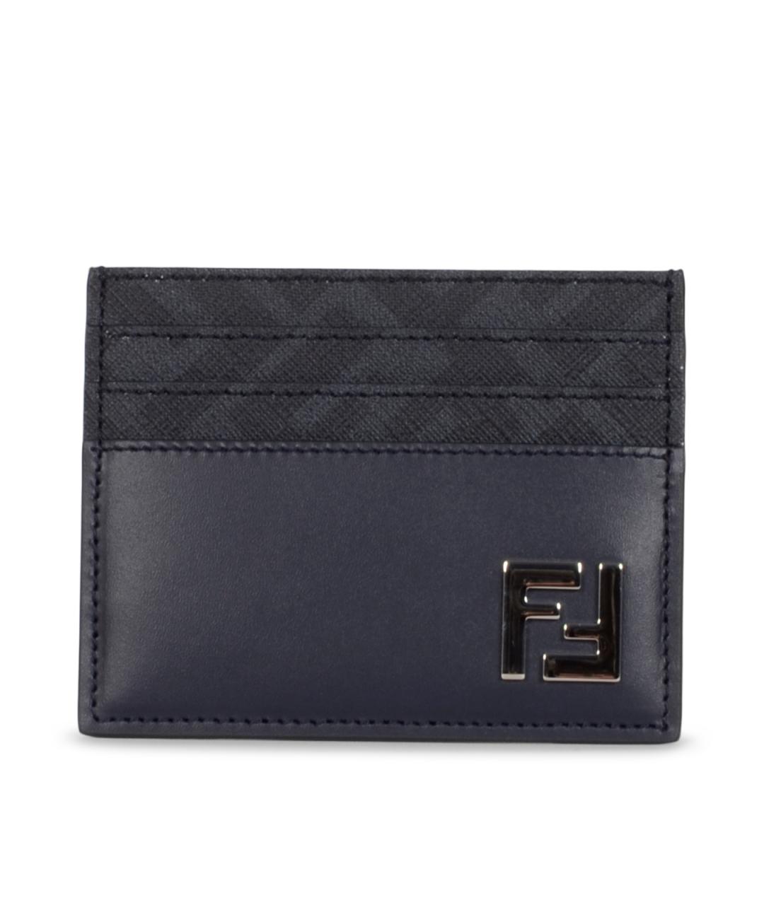 FENDI Синий кардхолдер, фото 1