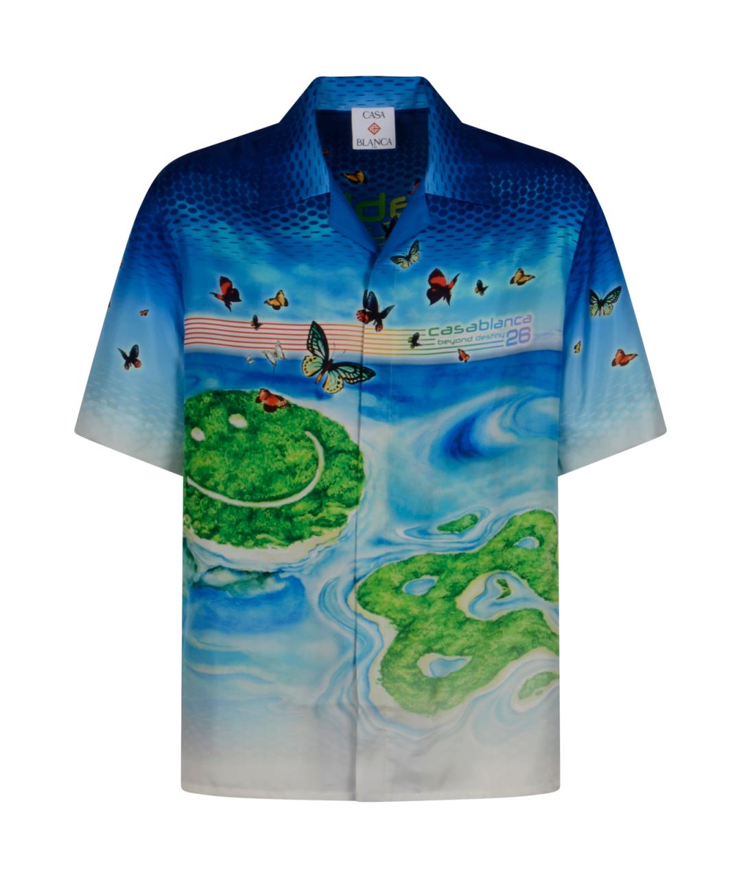 CASABLANCA Мульти шелковая кэжуал рубашка, фото 1