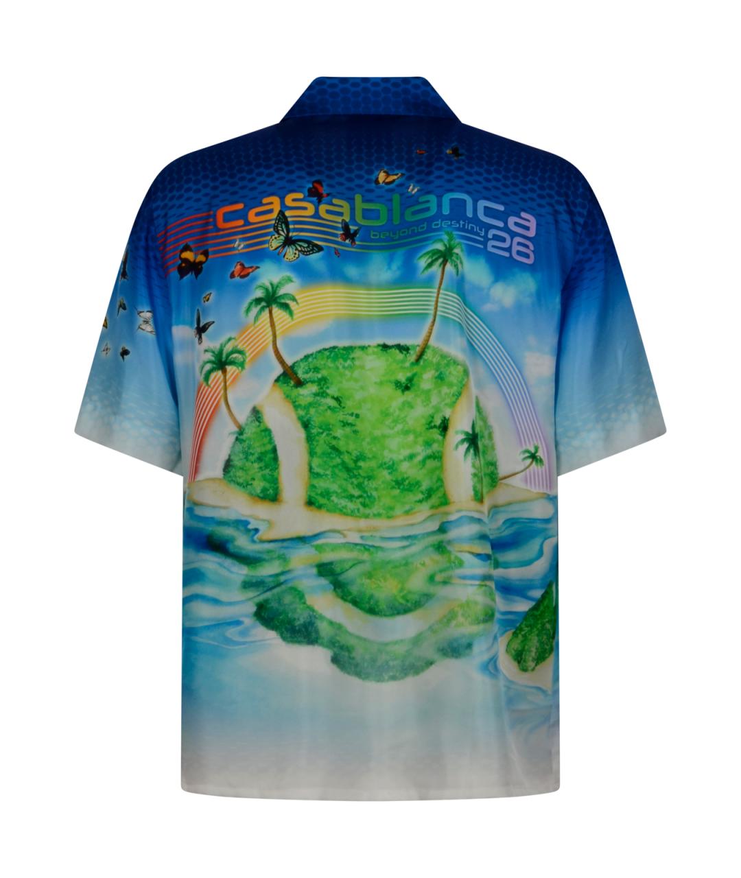 CASABLANCA Мульти шелковая кэжуал рубашка, фото 2