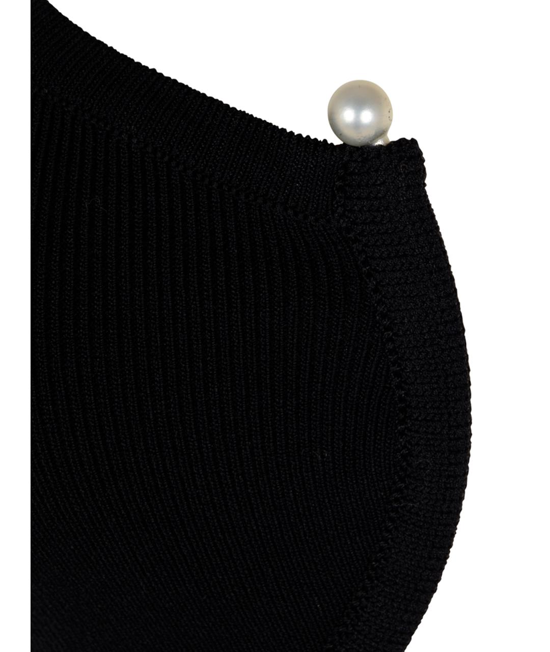 CHRISTOPHER ESBER Черное вискозное вечернее платье, фото 4