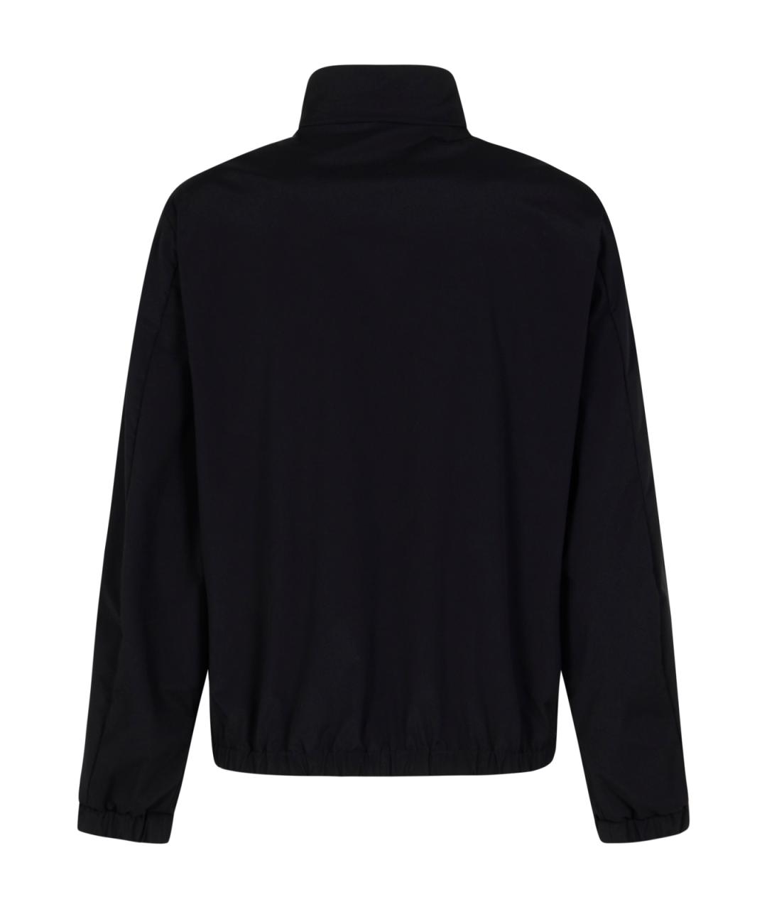 MONCLER Черная полиэстеровая куртка, фото 2