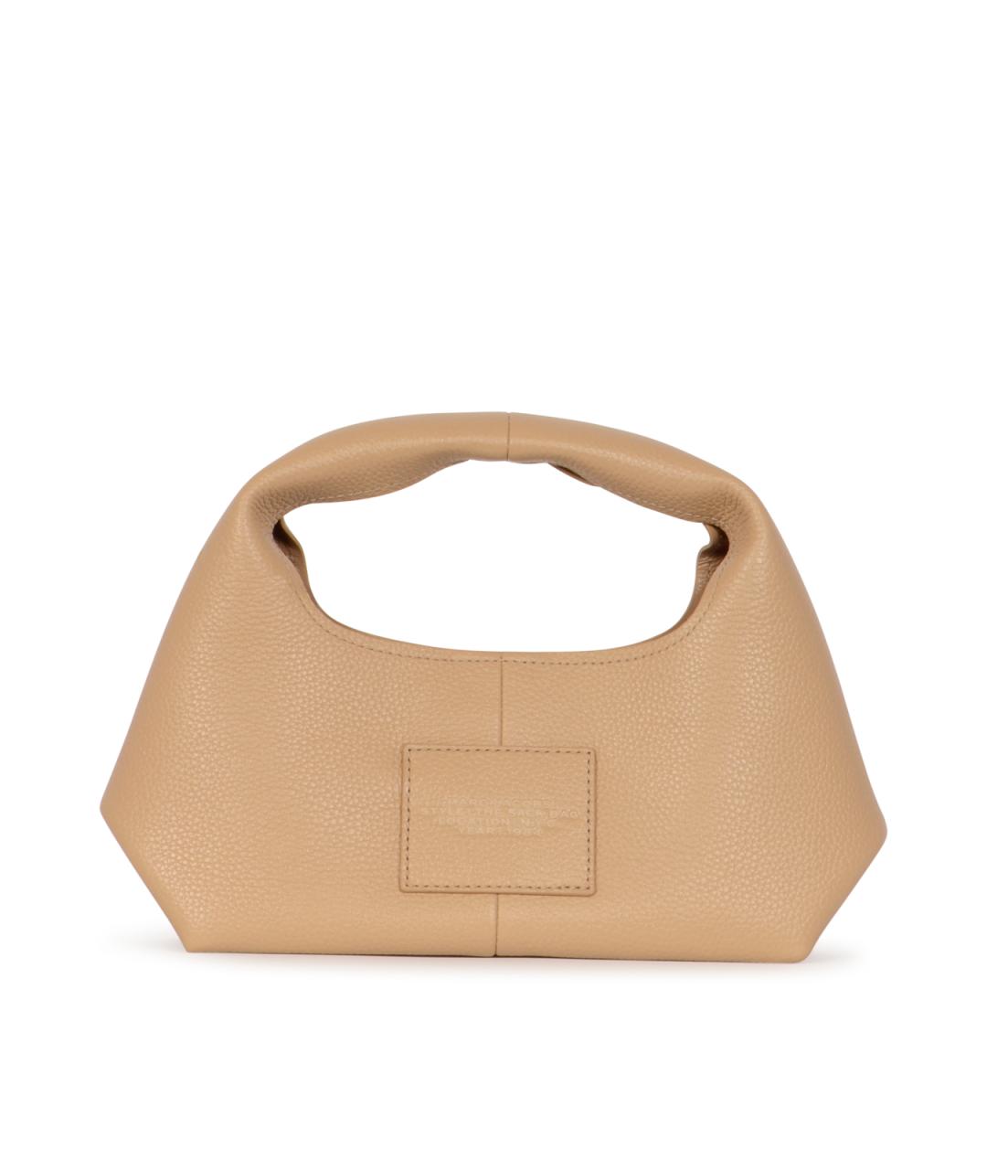 MARC JACOBS Бежевая кожаная сумка через плечо, фото 3