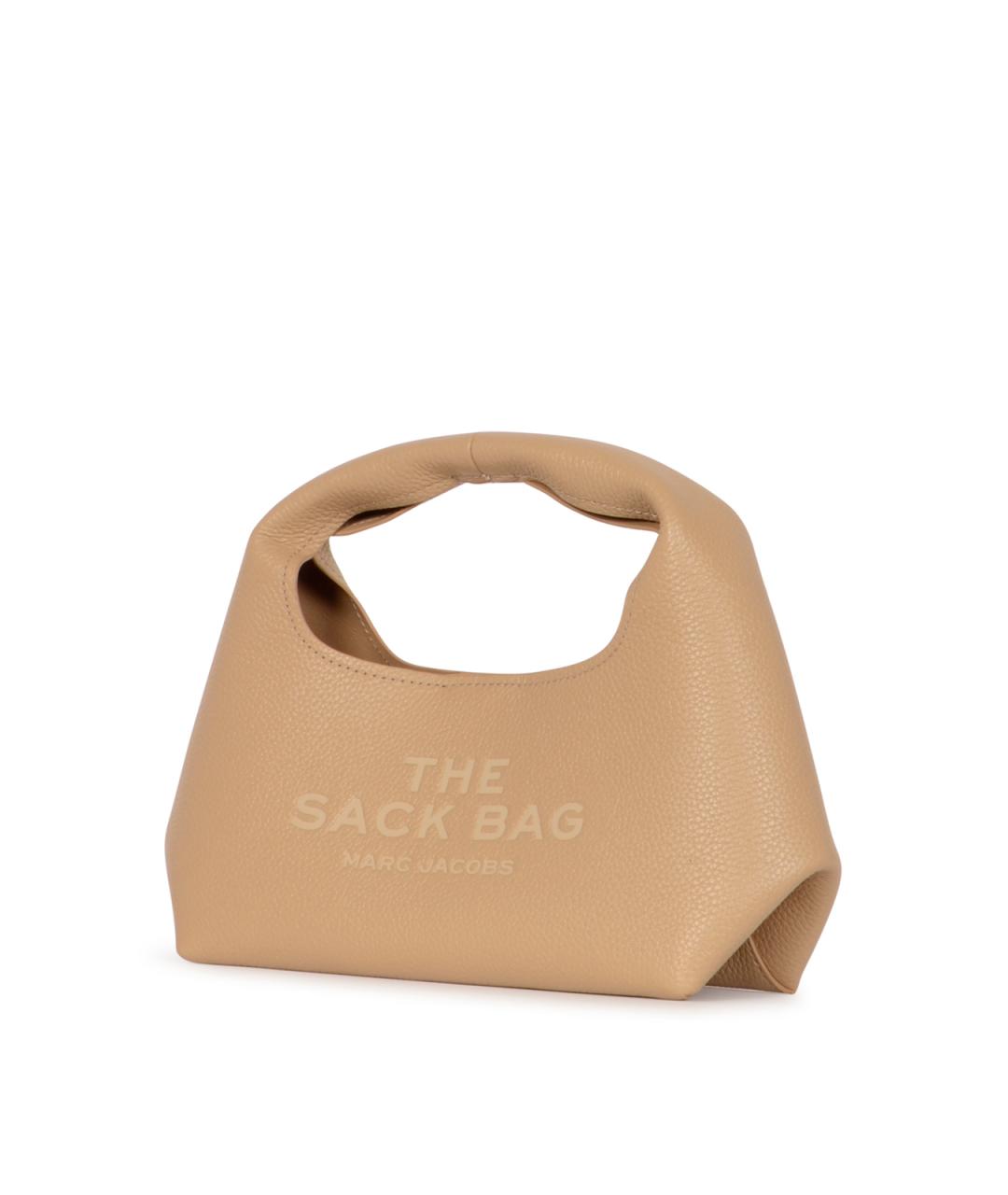 MARC JACOBS Бежевая кожаная сумка через плечо, фото 2