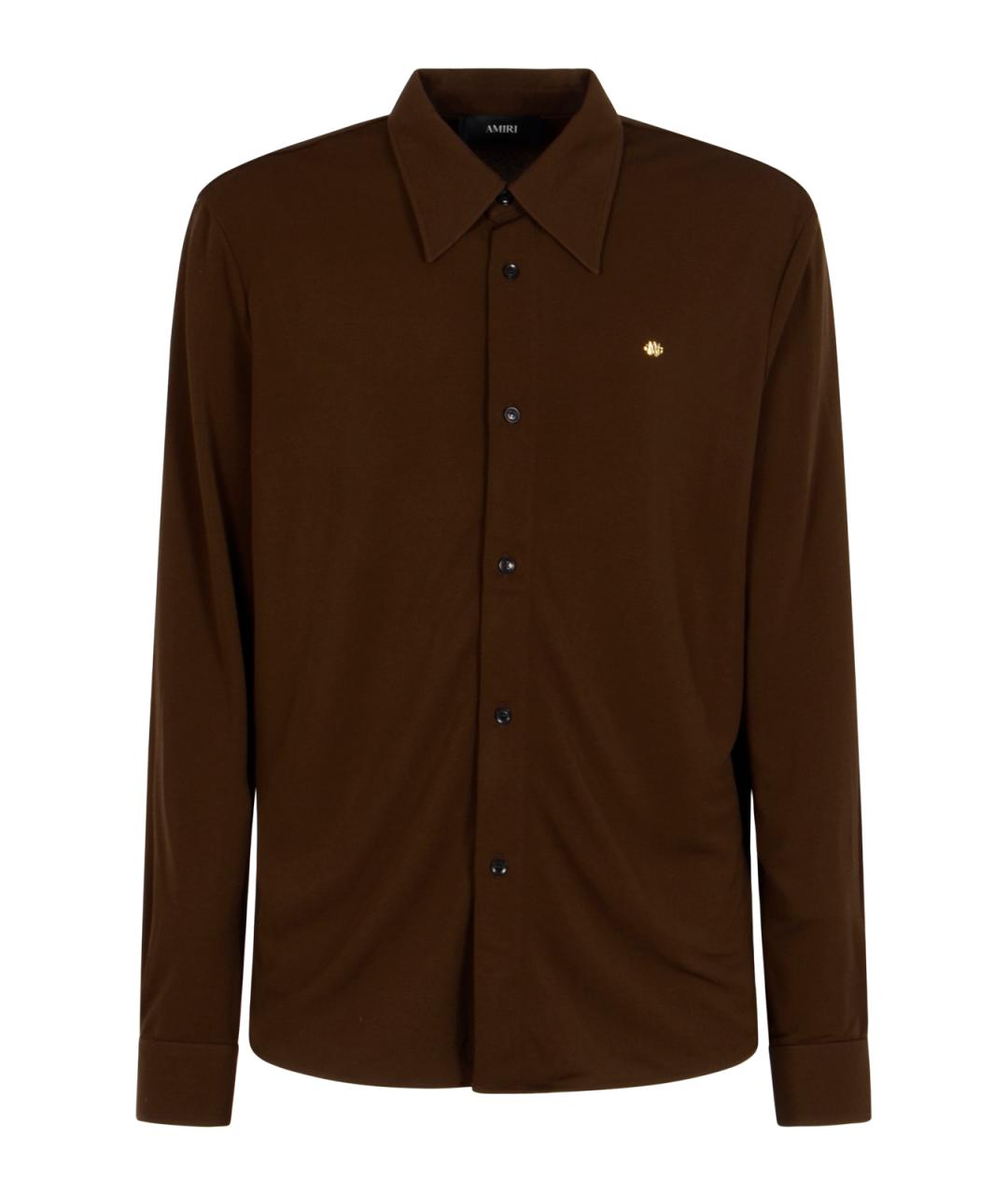 AMIRI Коричневая кэжуал рубашка, фото 1
