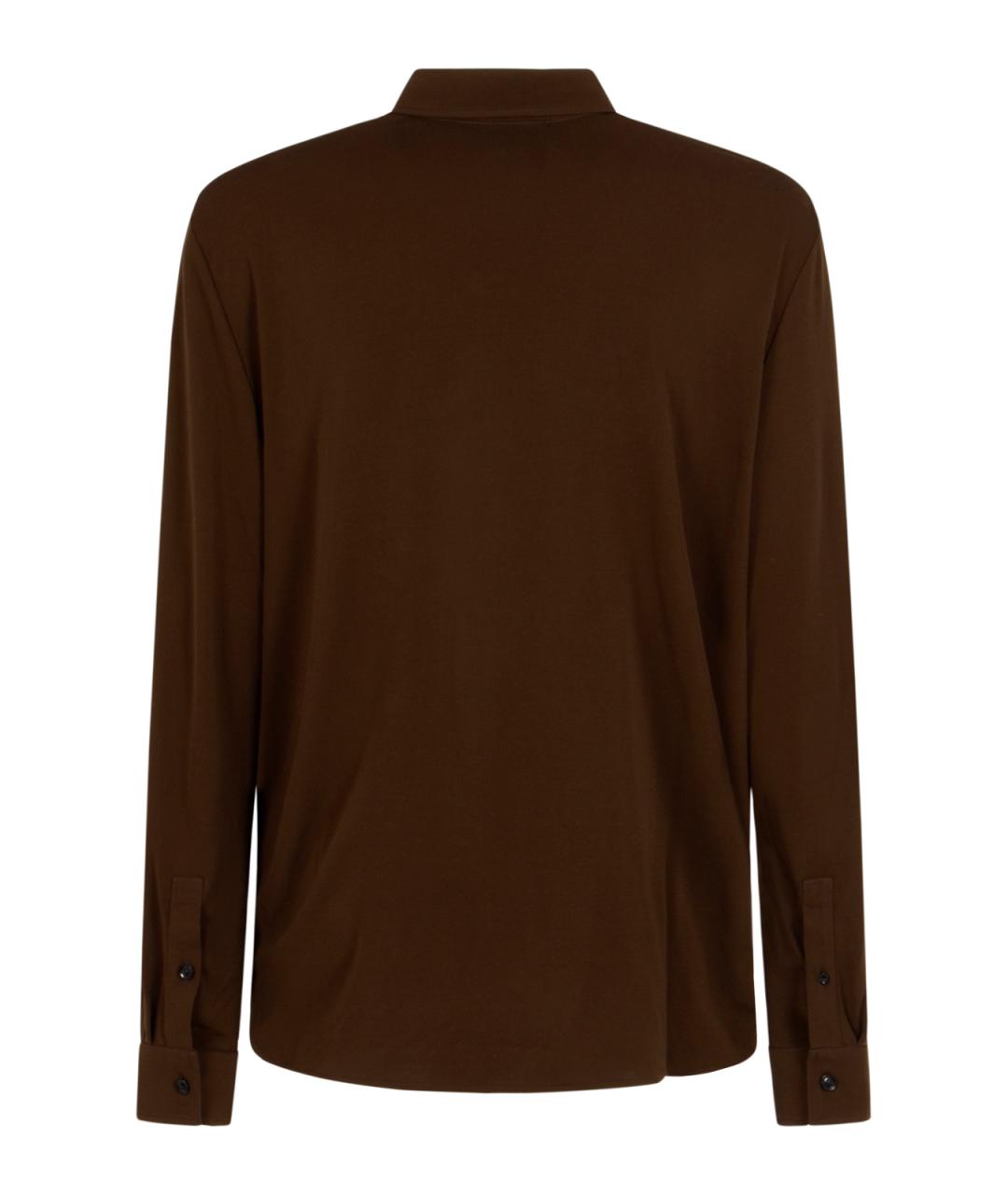 AMIRI Коричневая кэжуал рубашка, фото 2