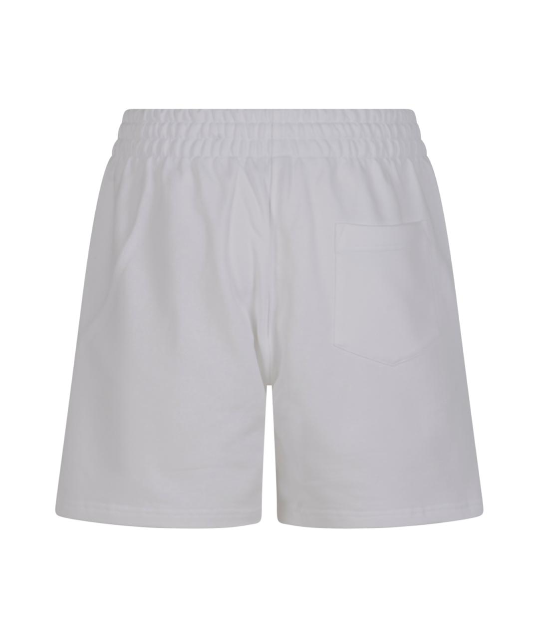 CASABLANCA Белые хлопковые шорты, фото 2