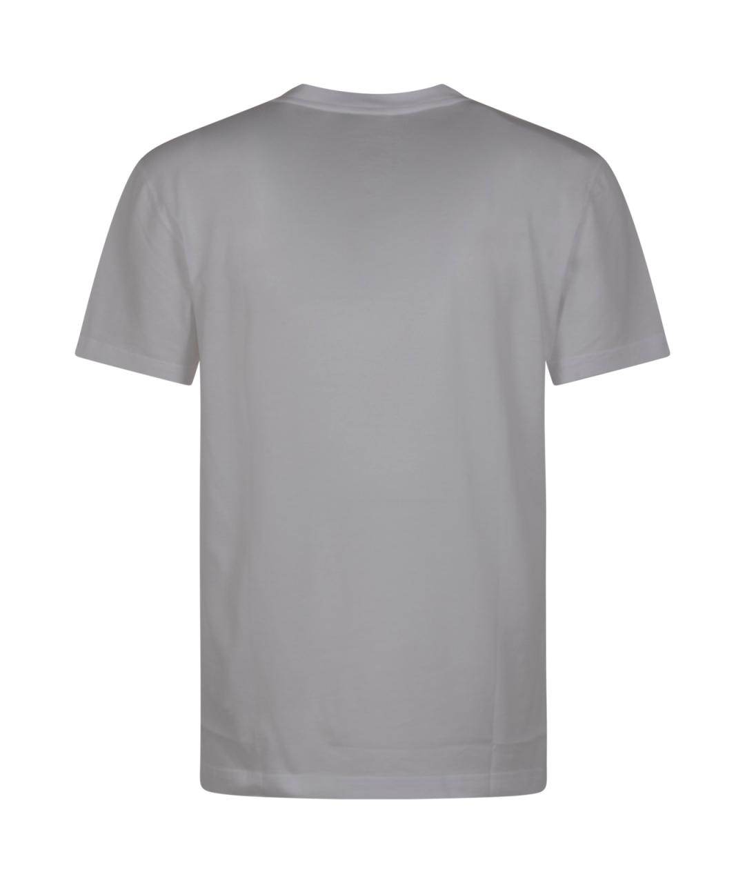 DOLCE&GABBANA Белая хлопковая футболка, фото 2