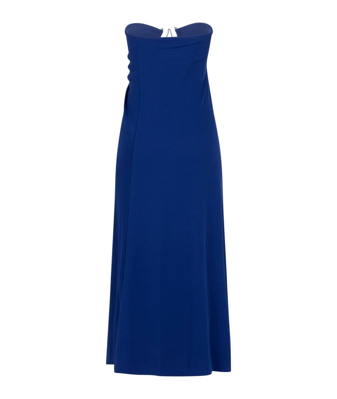 CHRISTOPHER ESBER Синее вечернее платье, фото 2