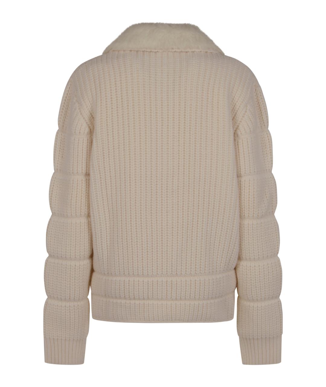 CASABLANCA Белая шерстяная куртка, фото 2