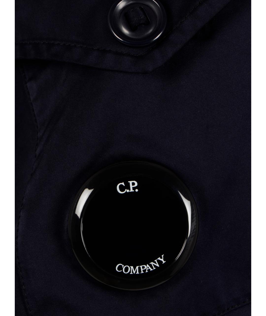 CP COMPANY Темно-синяя полиэстеровая куртка, фото 3