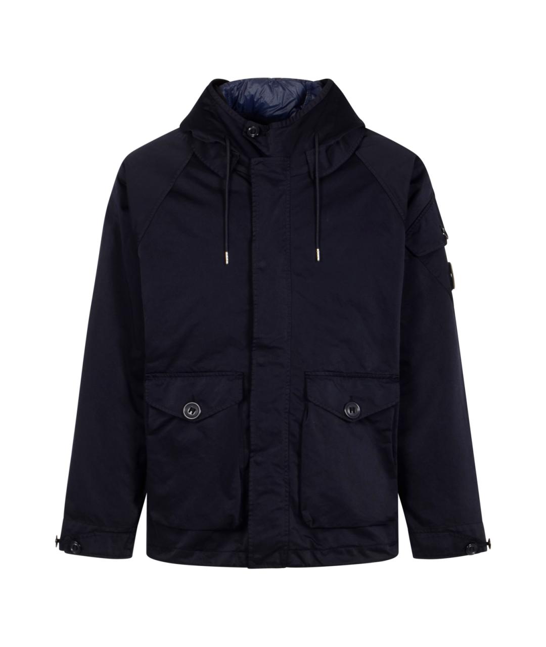 CP COMPANY Темно-синяя полиэстеровая куртка, фото 1