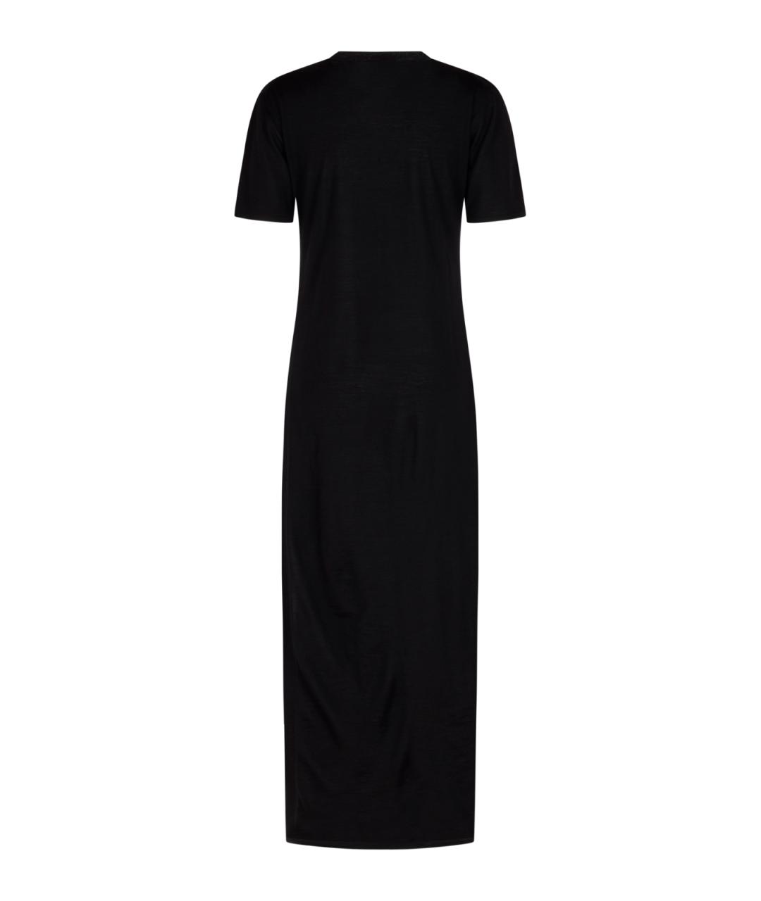 SAINT LAURENT Черное повседневное платье, фото 2