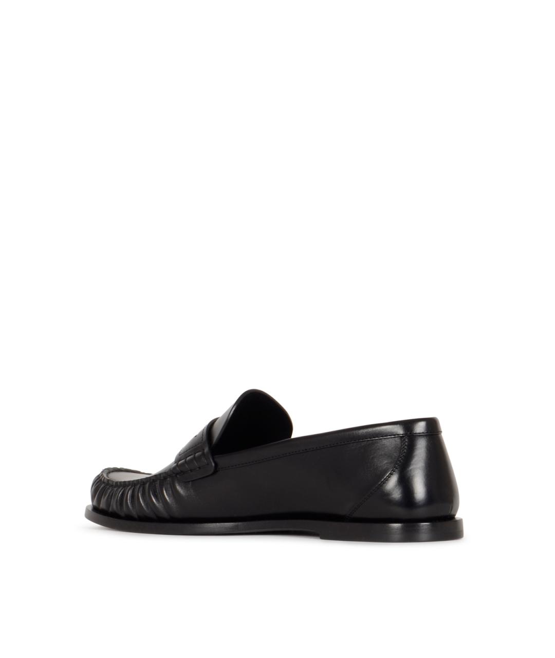 SAINT LAURENT Черные лоферы, фото 3