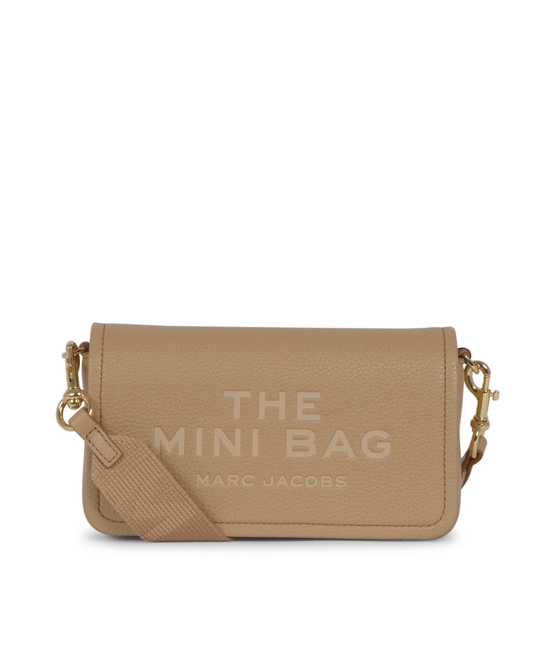 MARC JACOBS Коричневая кожаная сумка через плечо, фото 1