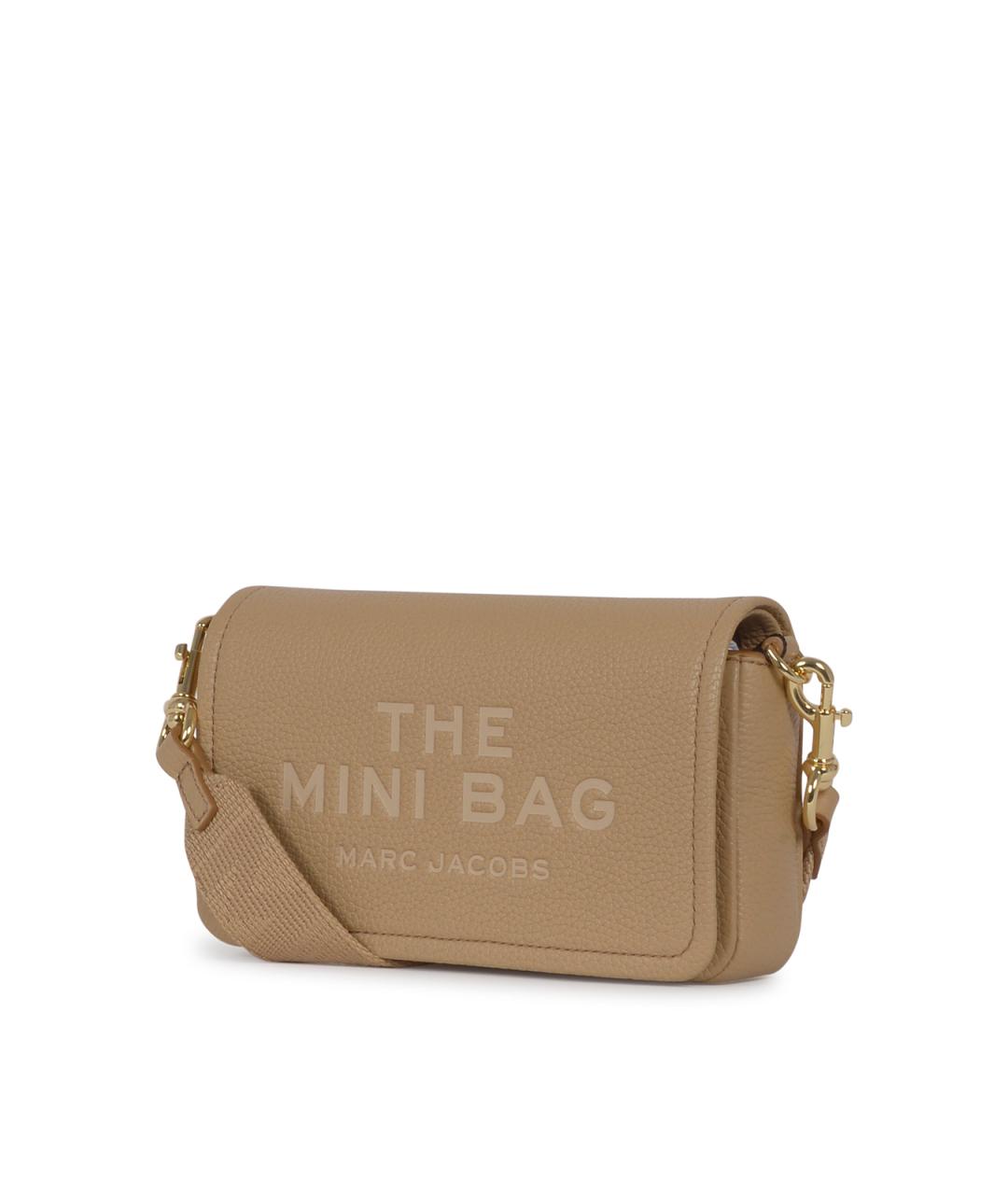 MARC JACOBS Коричневая кожаная сумка через плечо, фото 3