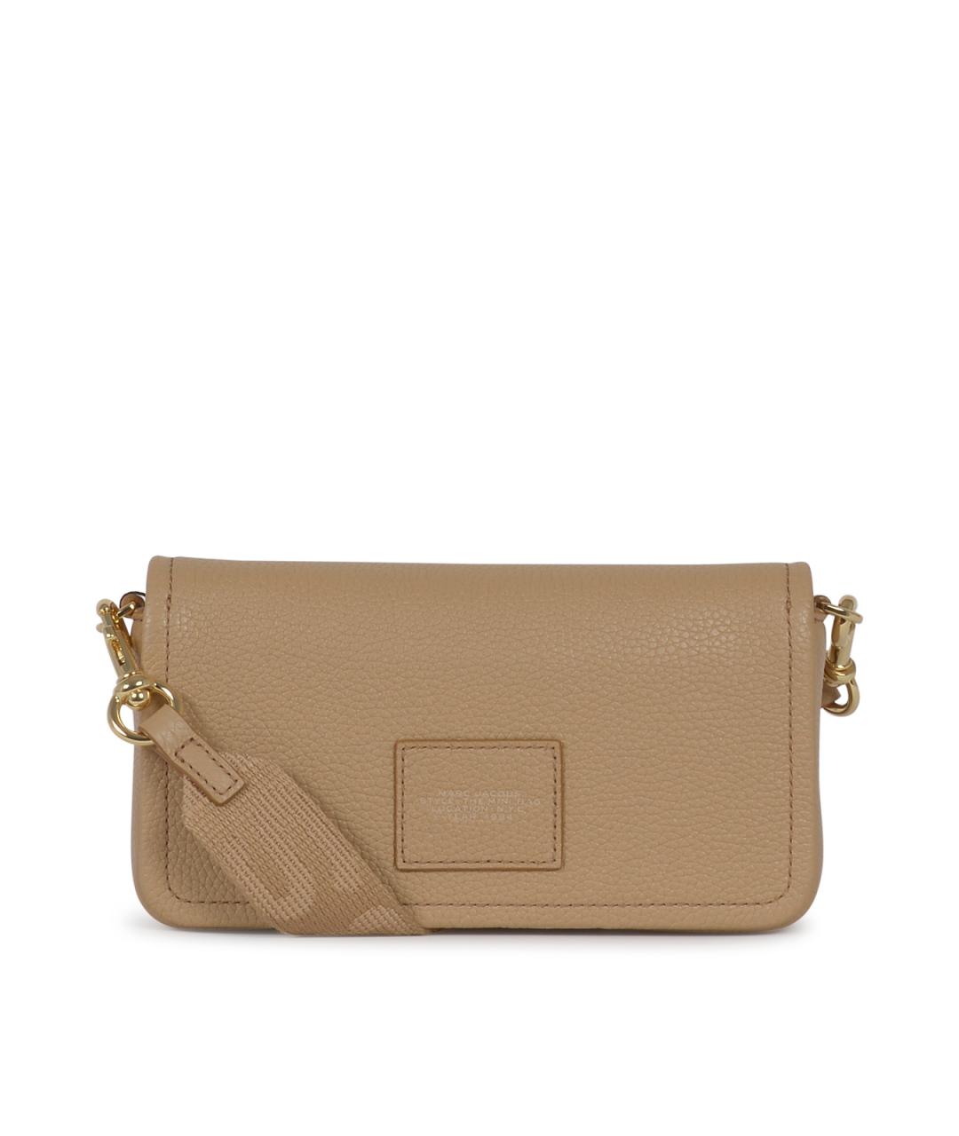 MARC JACOBS Коричневая кожаная сумка через плечо, фото 4