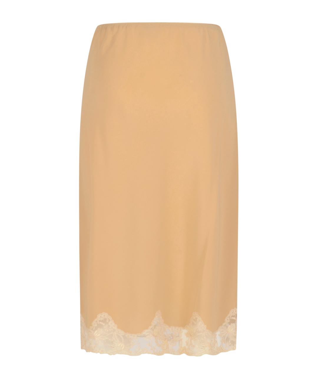 SAINT LAURENT Бежевая юбка миди, фото 2