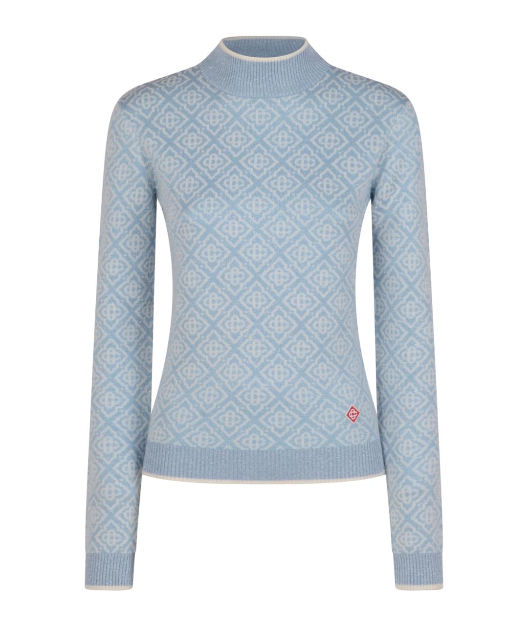 CASABLANCA Синий джемпер / свитер, фото 1