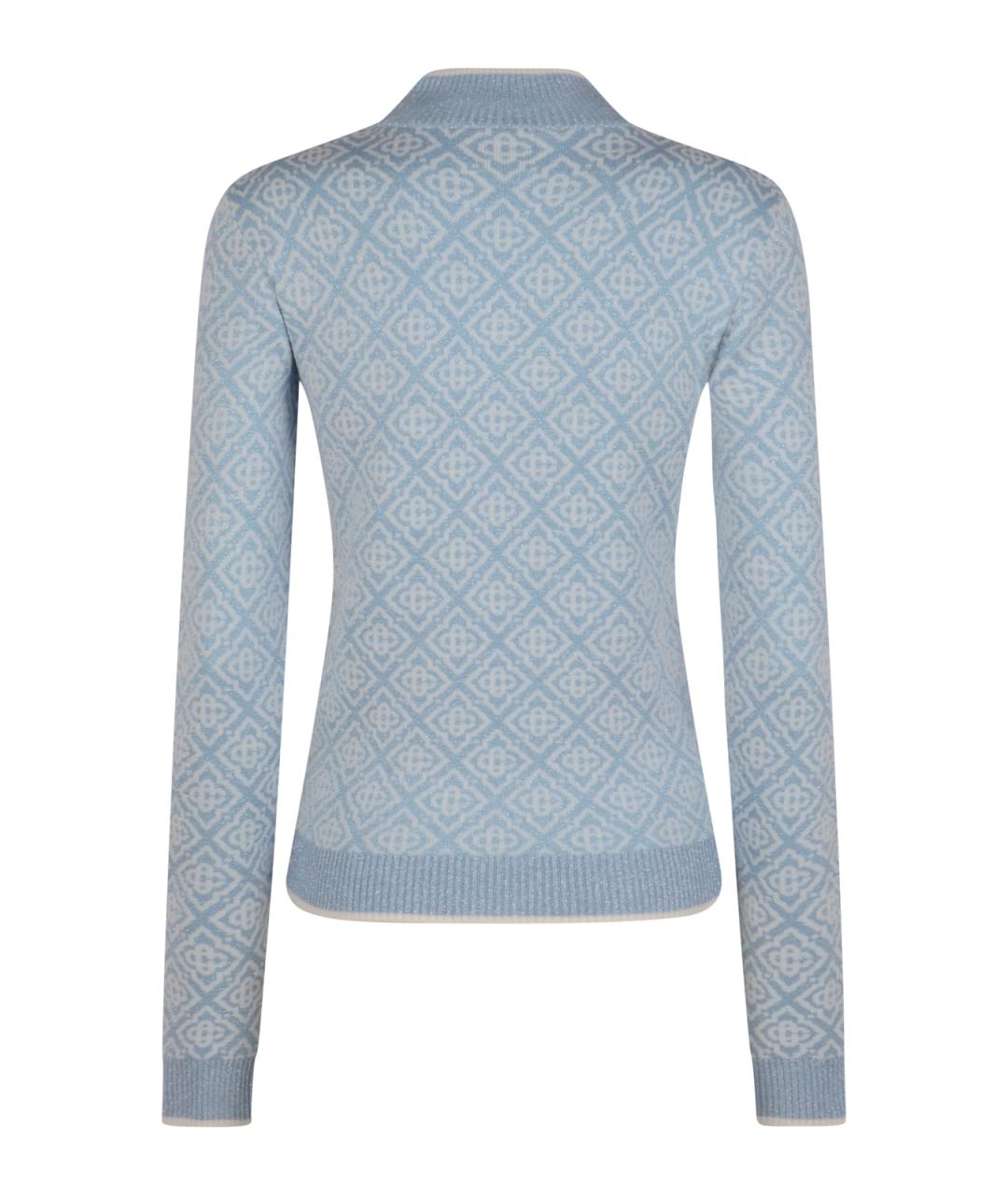 CASABLANCA Синий джемпер / свитер, фото 2