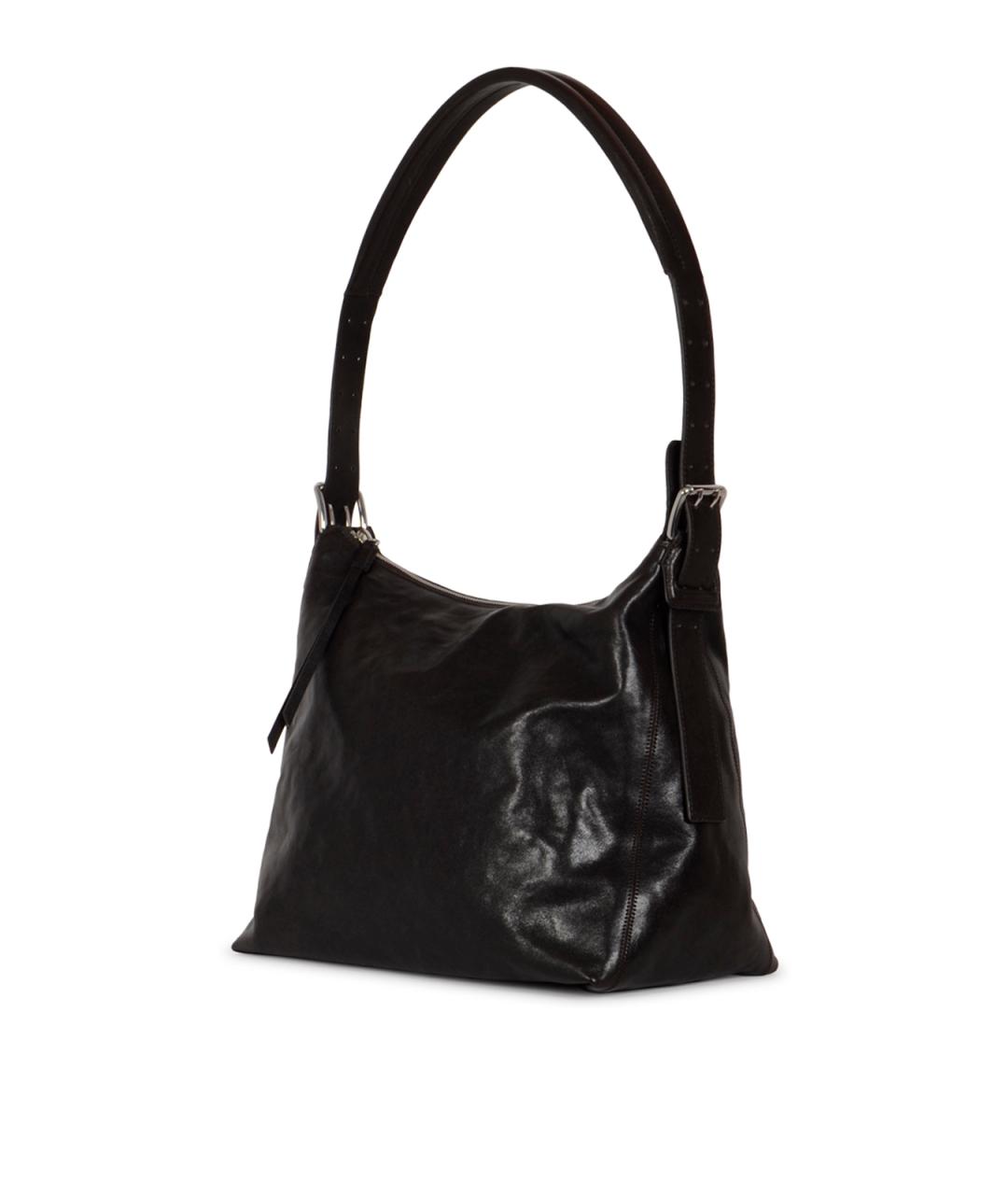 LEMAIRE Коричневая кожаная сумка на плечо, фото 2