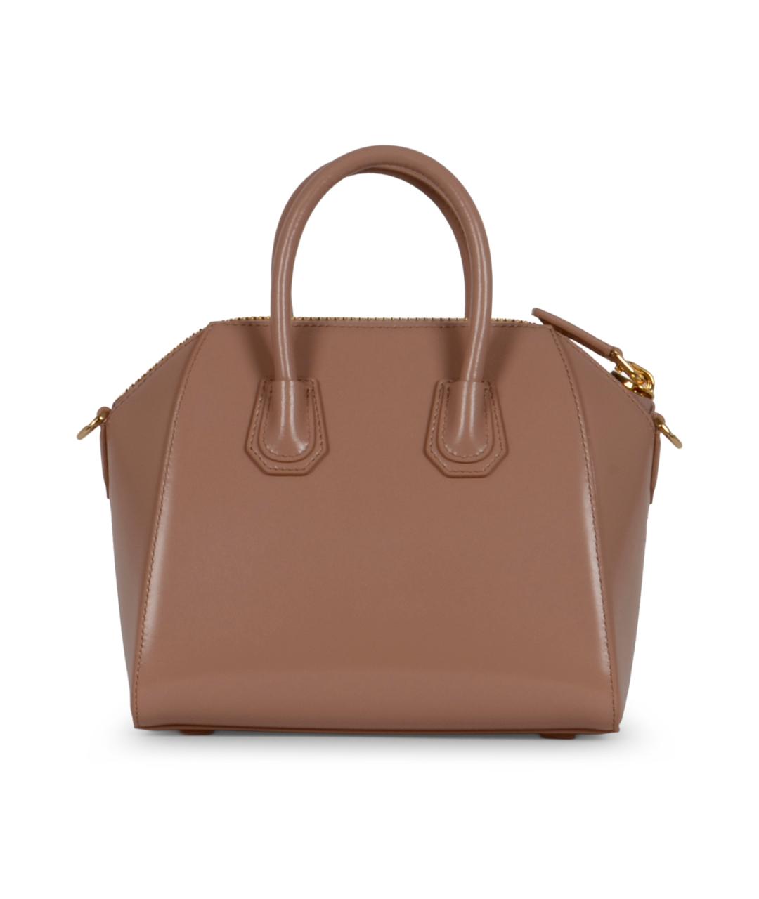 GIVENCHY Розовая кожаная сумка тоут, фото 3