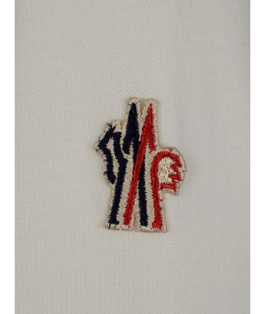 MONCLER GRENOBLE Бежевый полиамидовый джемпер / свитер, фото 3