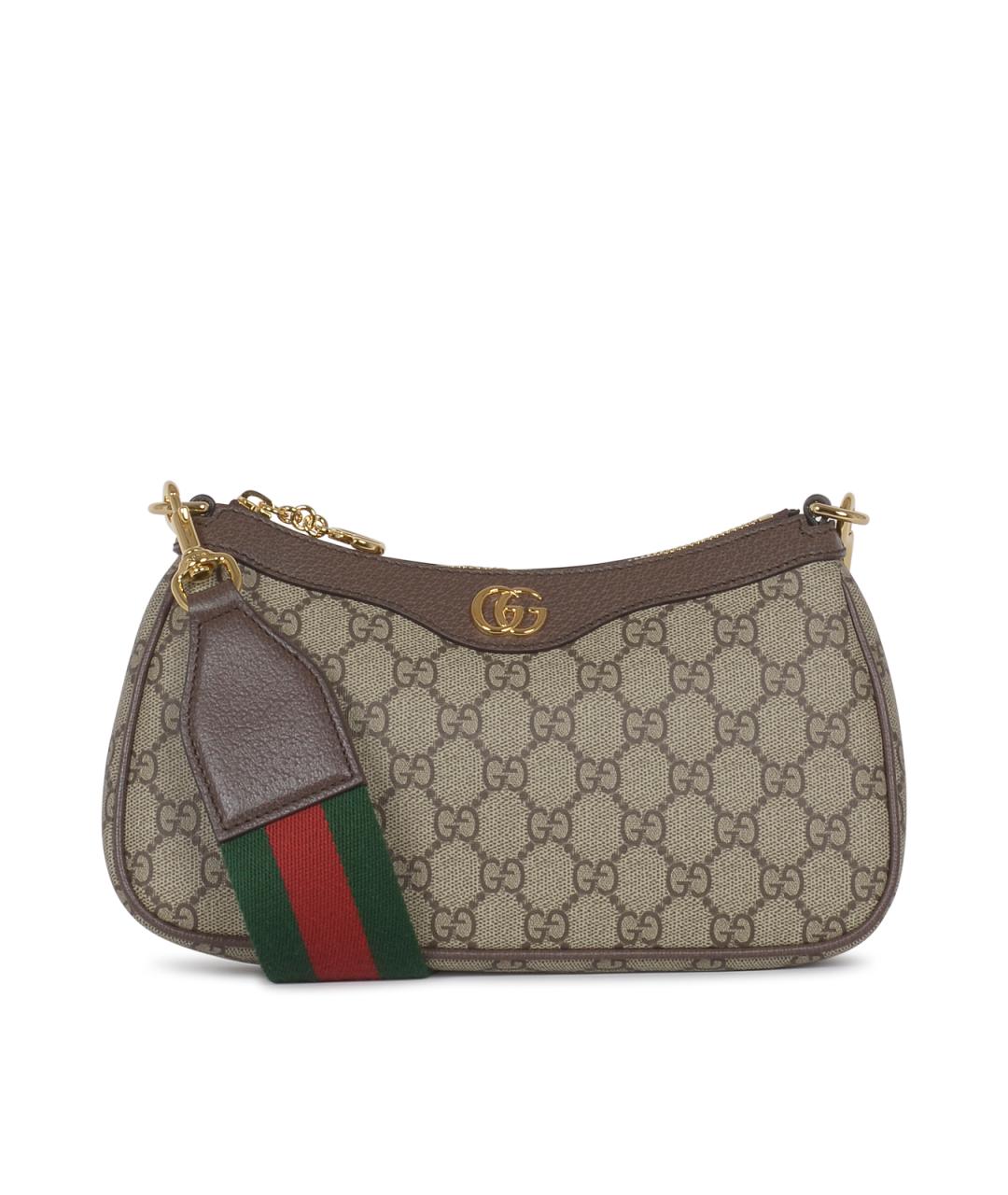 GUCCI Бежевая сумка через плечо, фото 1