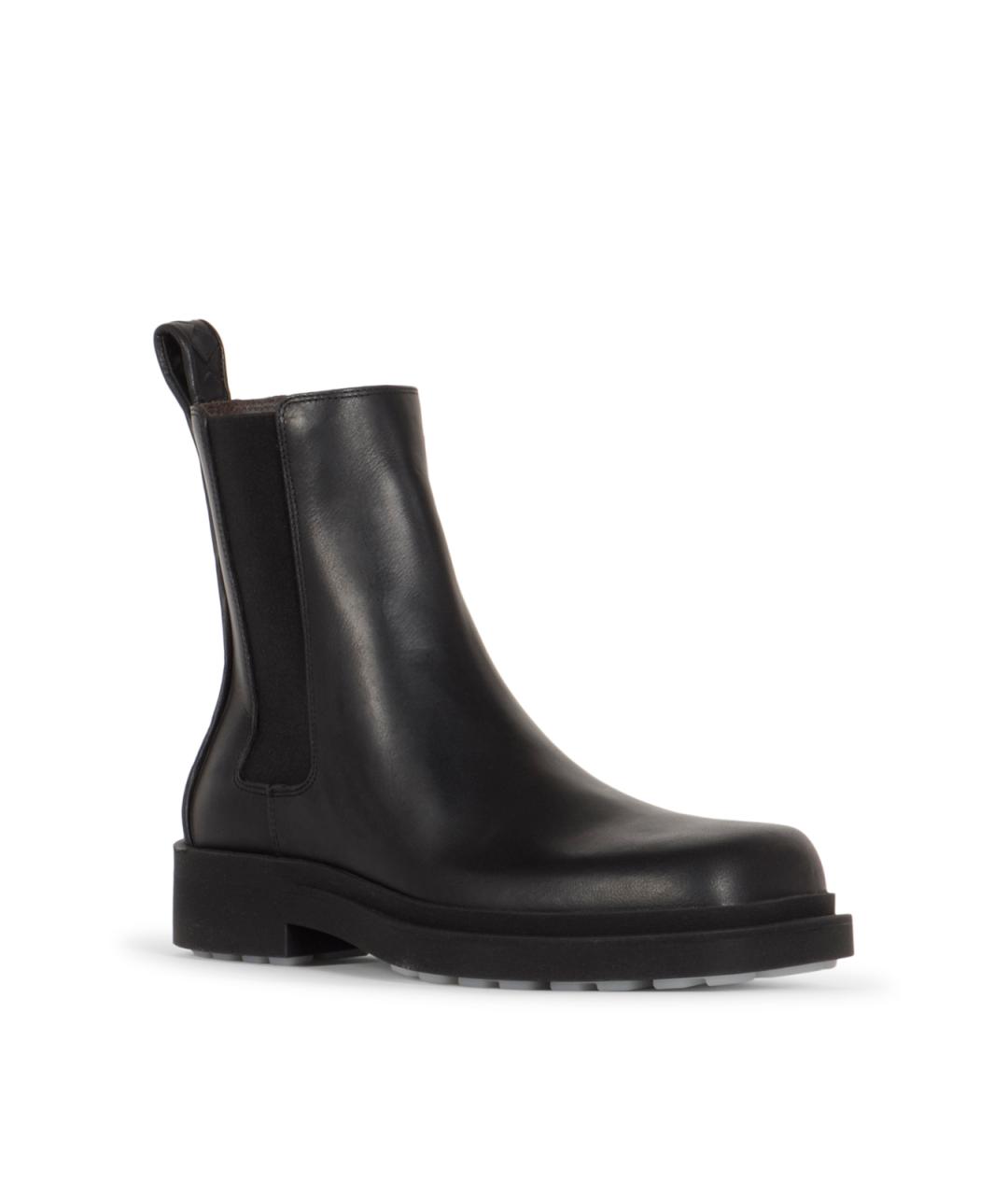 BOTTEGA VENETA Черные кожаные ботинки, фото 2