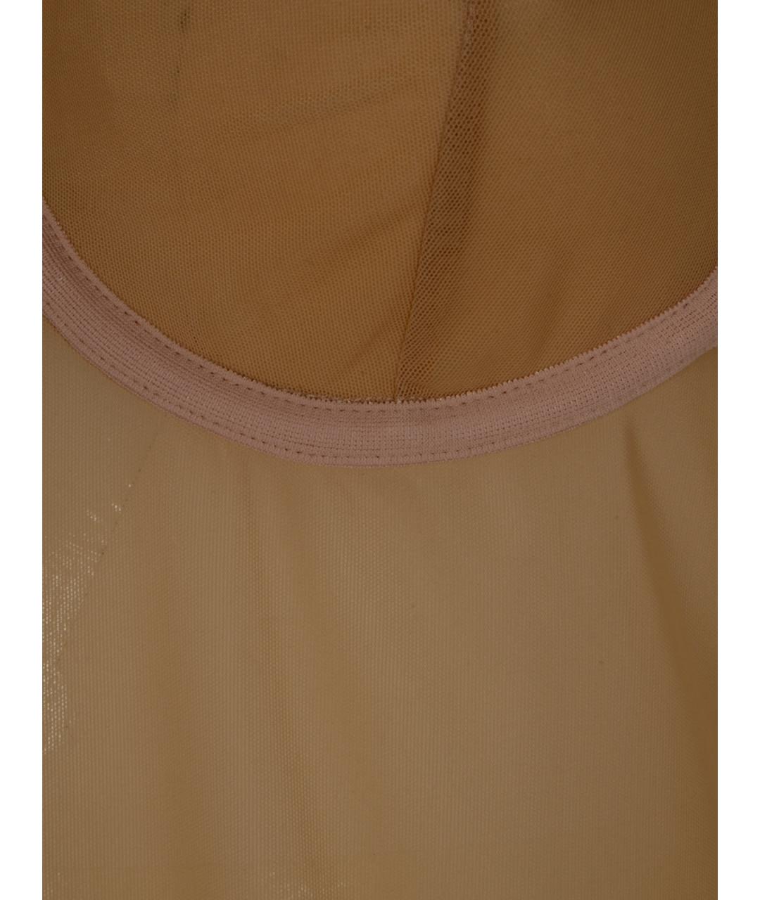 BALENCIAGA Бежевое коктейльное платье, фото 3