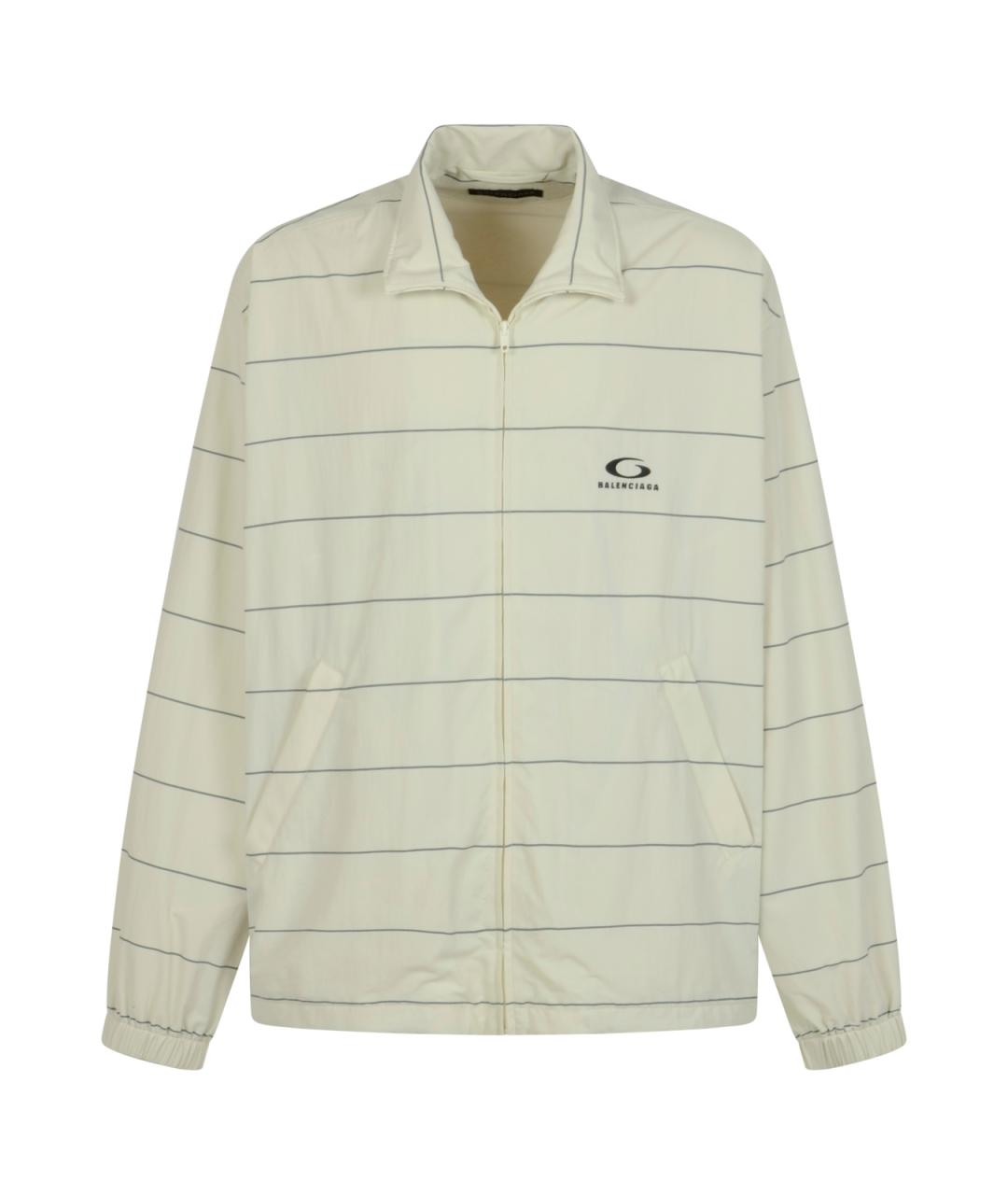 BALENCIAGA Белая куртка, фото 1