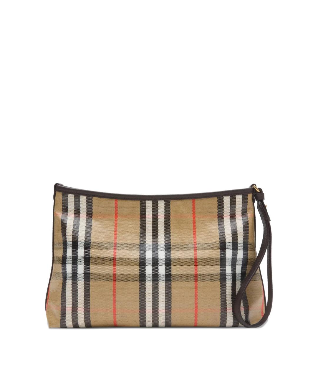 BURBERRY Бежевая барсетка, фото 3