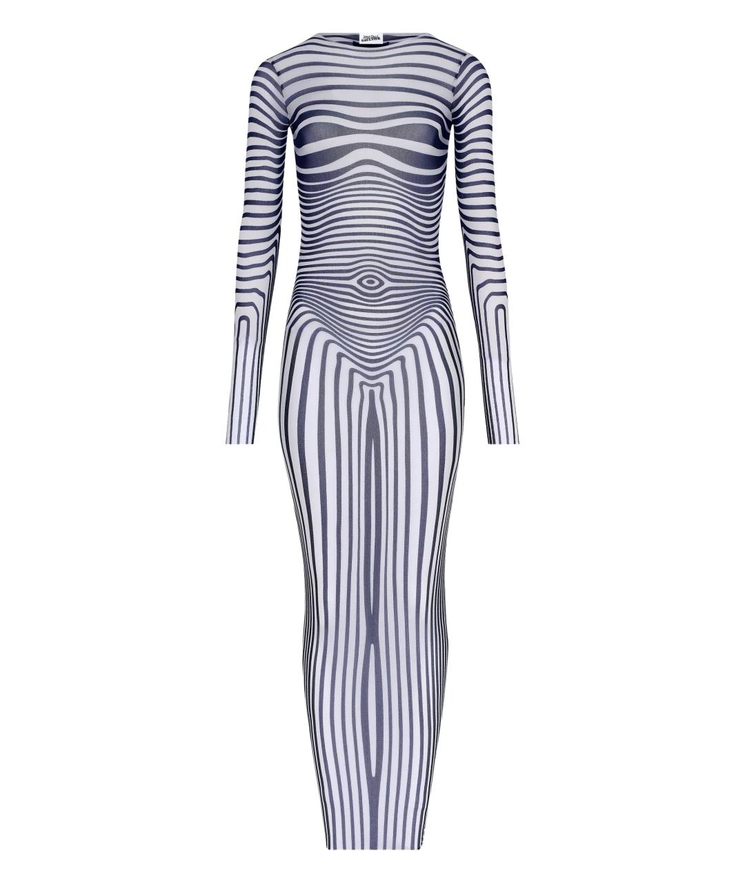 JEAN PAUL GAULTIER Мульти полиамидовое платье, фото 1