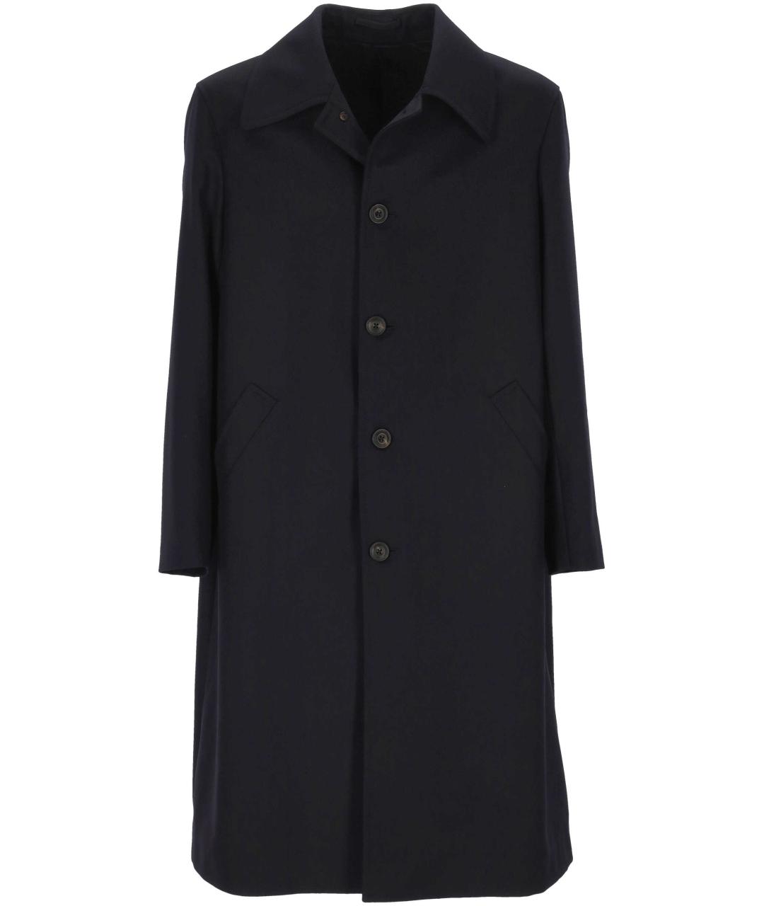 L.B.M. 1911 Черное шерстяное пальто, фото 1