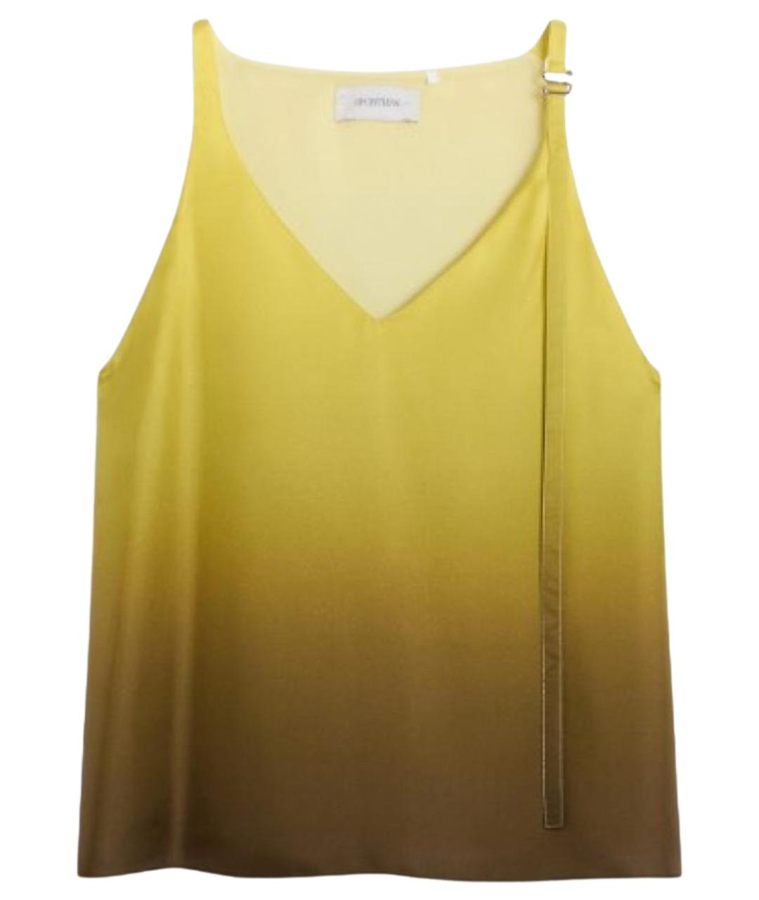 SPORTMAX Мульти шелковая майка, фото 1