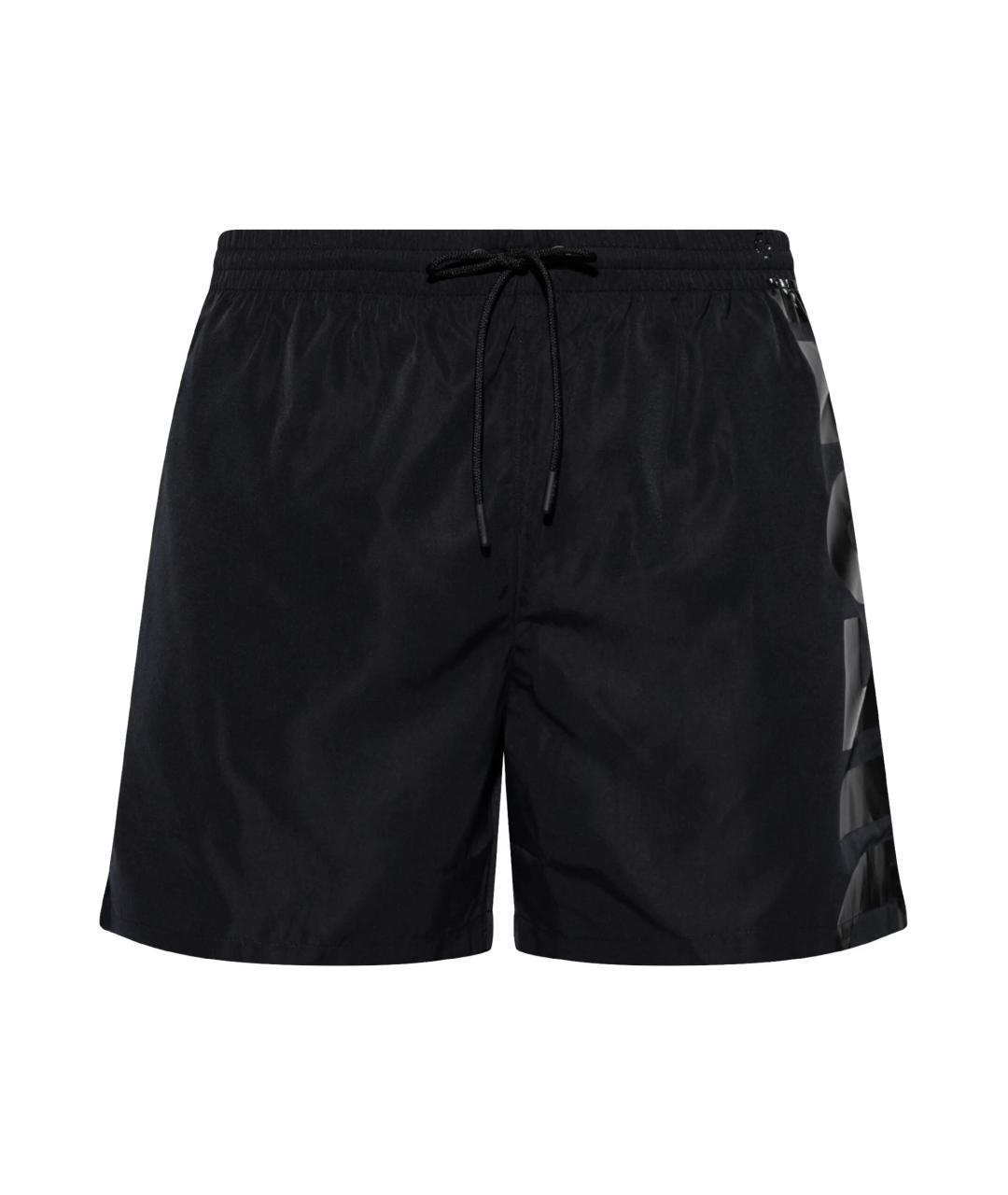 DIESEL Черные полиамидовые шорты, фото 1