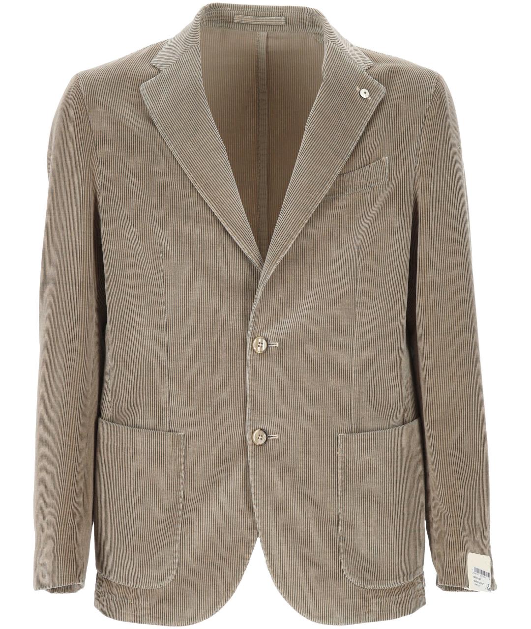 L.B.M. 1911 Бежевый хлопковый пиджак, фото 1