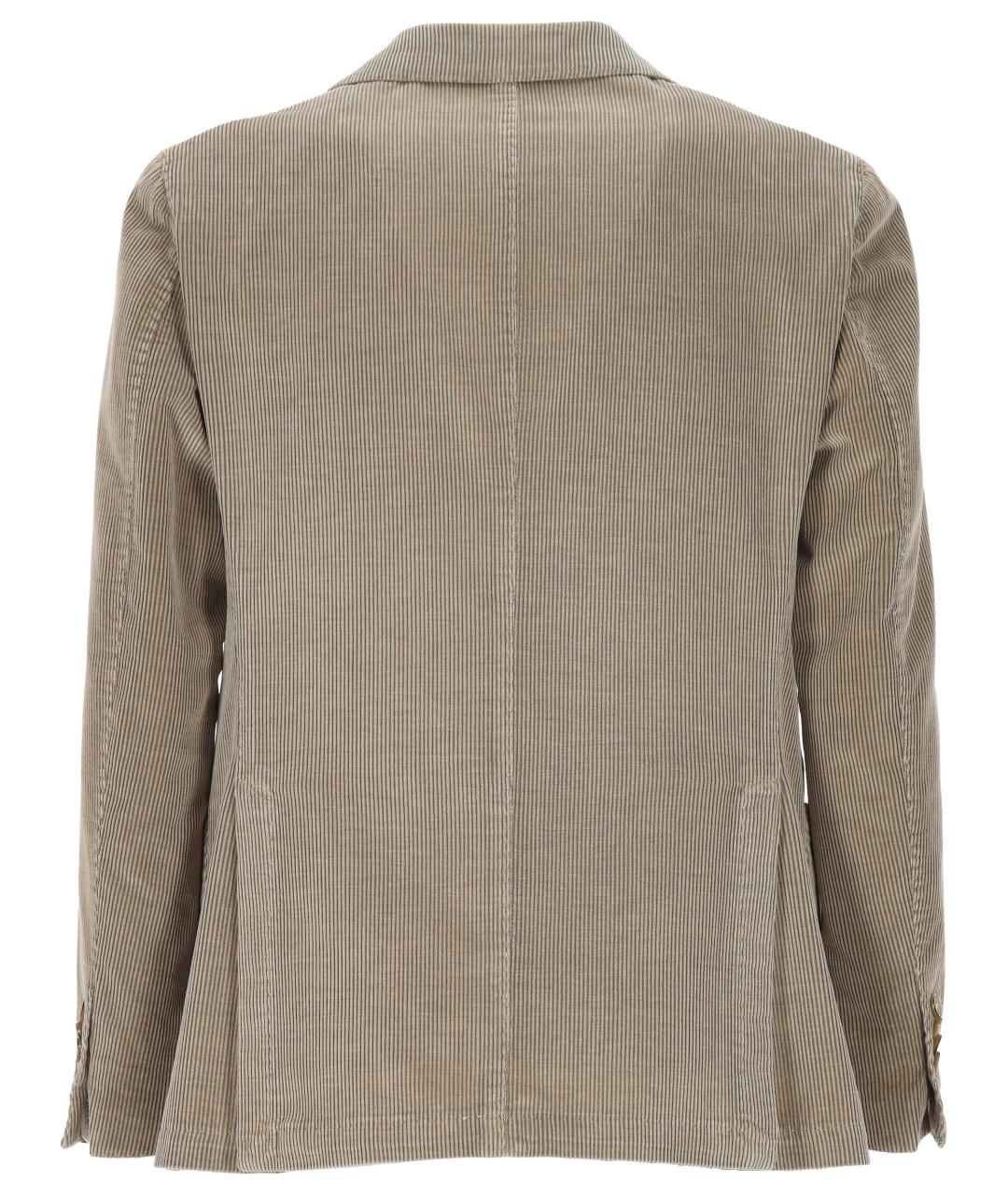 L.B.M. 1911 Бежевый хлопковый пиджак, фото 3