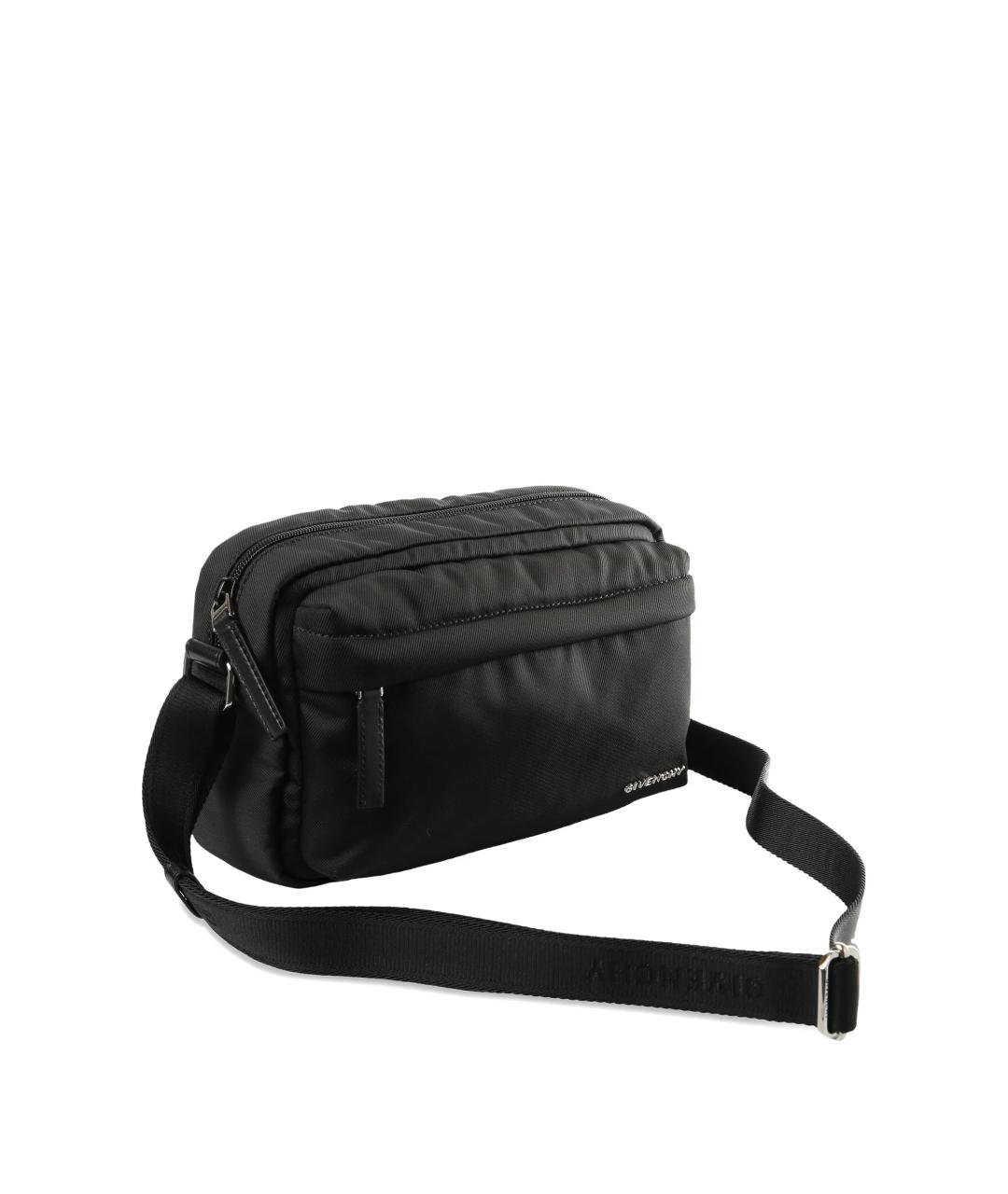 GIVENCHY Черная тканевая сумка на плечо, фото 2