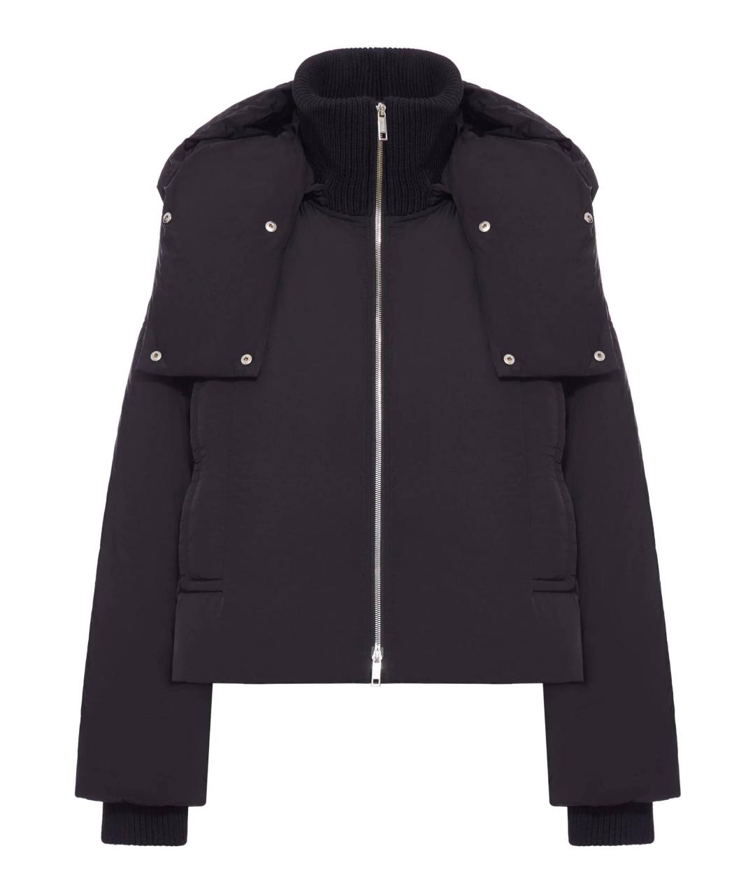 SPORTMAX Черная полиамидовая куртка, фото 1