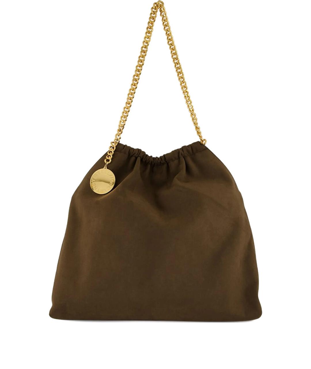 STELLA MCCARTNEY Коричневая сумка через плечо из искусственной кожи, фото 1