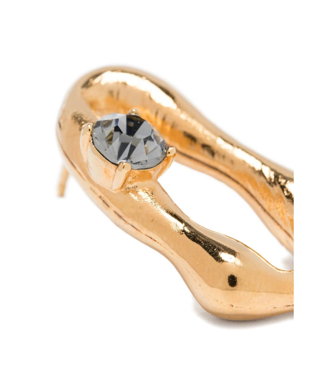 FORTE FORTE Золотые металлические серьги, фото 2