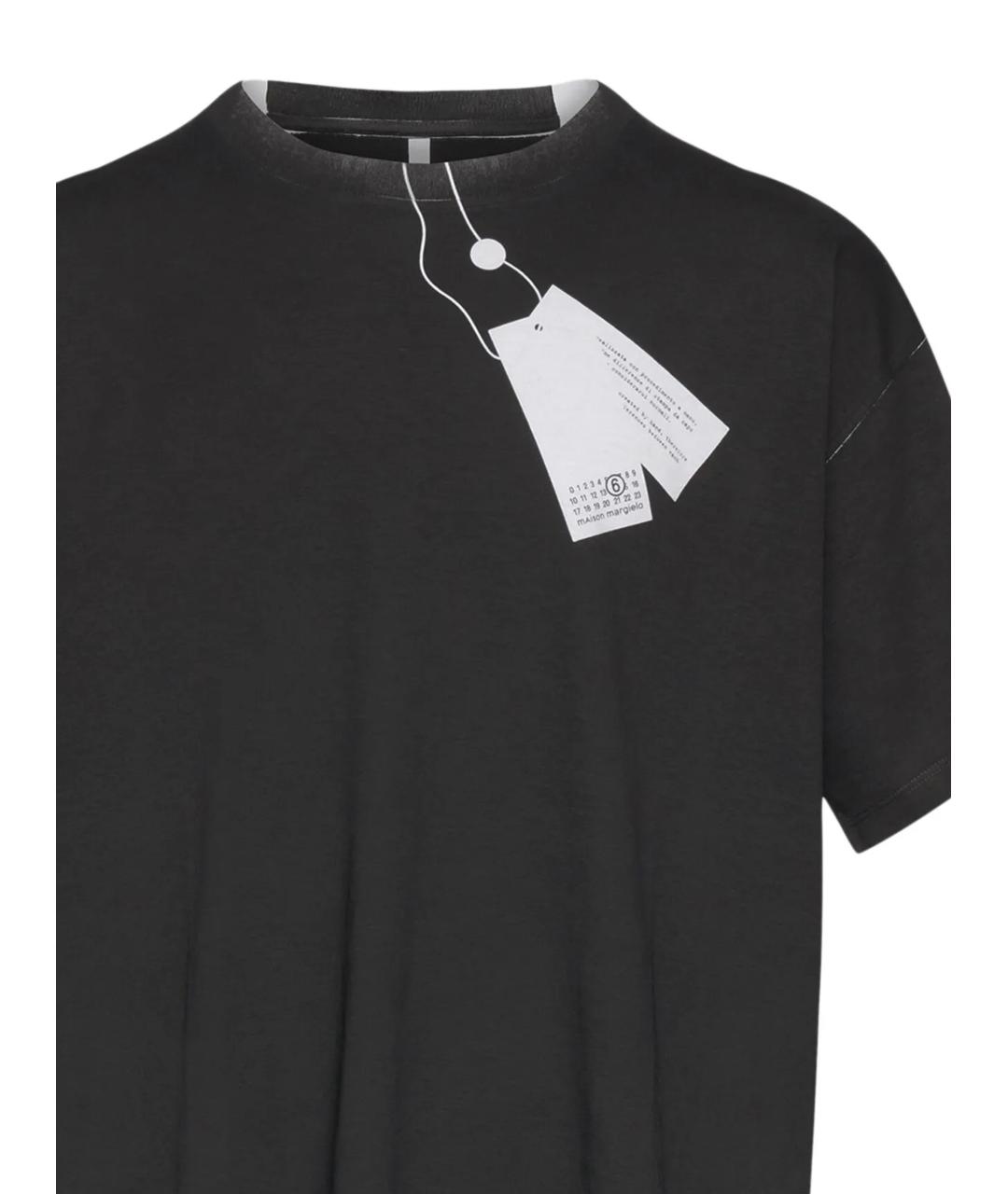 MM6 MAISON MARGIELA Мульти хлопковая футболка, фото 2