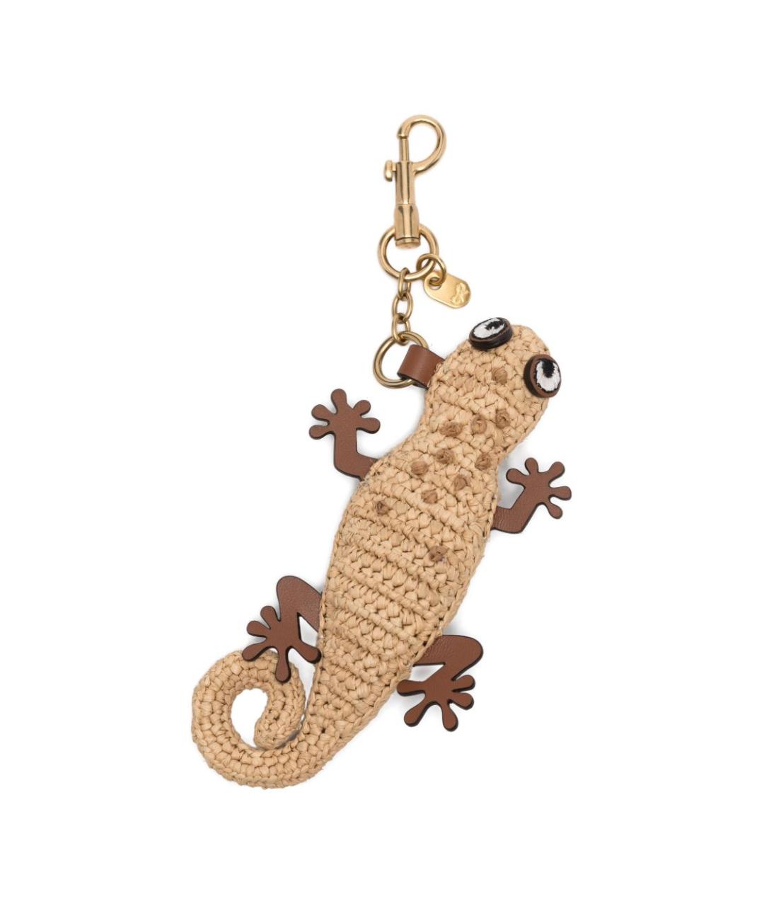 ANYA HINDMARCH Бежевый брелок, фото 1