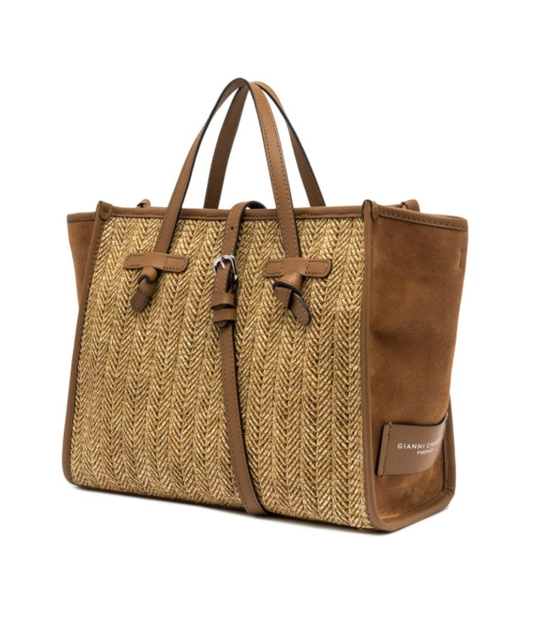 Gianni Chiarini Бежевая сумка тоут, фото 3